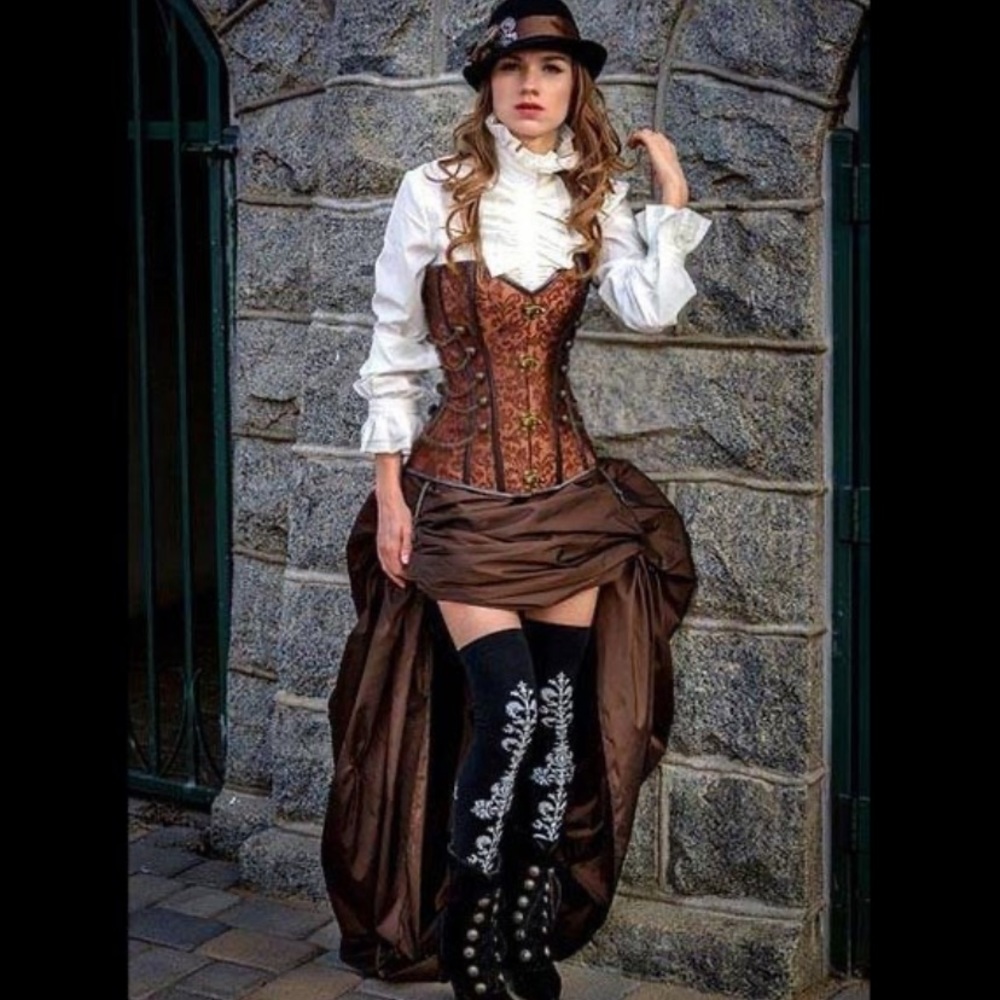 PLUS SIZE steam punk/Victorian cosplay costume